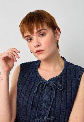 Chaleco Levi's Lottie Liner Índigo Oscuro