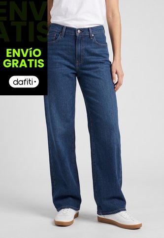 Jean Levi's Middy Loose Boot Fit Índigo Medio Levis