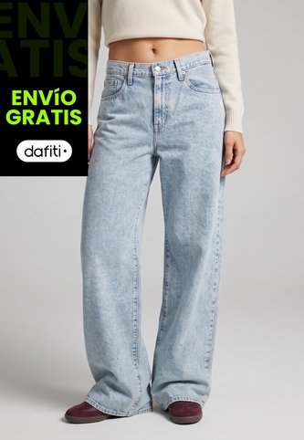Jean Levi's Middy Balloon Fit Índigo Claro Levis