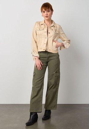 Chaqueta Denim Levi's Trucker Caqui