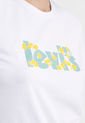 Camiseta Blanco-Amarillo-Turquesa Levi's Graphic de Levis