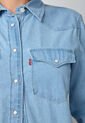 Camisa Denim Levi's The Ultimate Western Índigo Claro de Levis