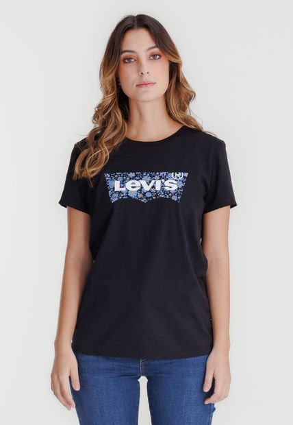 Camiseta Negro-Azul-Blanco Levi's Graphic Batwing