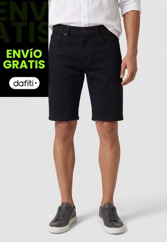 Bermuda Levi's 405 Standard Fit Negro Levis