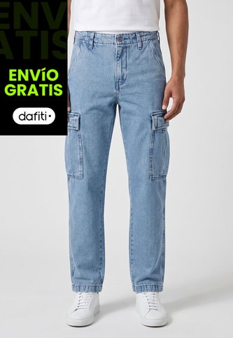 Jean Levi's XX Cargo Straight Fit Índigo Claro Levis
