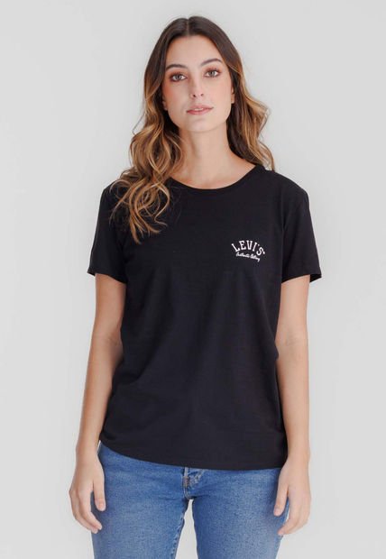 Camiseta Negro-Blanco Levi's