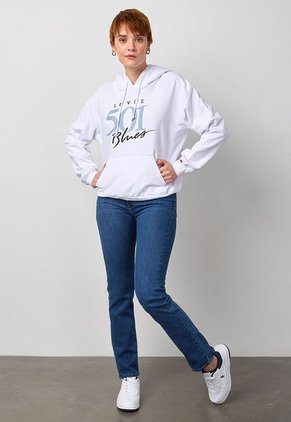 Hoodie Levi's Heritage Blanco