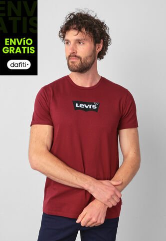 Camiseta Levi's Graphic Borgoña Levis