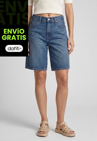 Bermuda Levi's Baggy Dad Fit Índigo Medio Levis