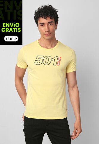 Camiseta Levi's Graphic Amarillo Levis