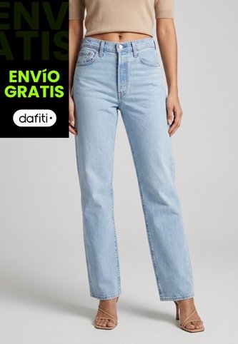 Jean Levi's Wedgie Bootcut Fit Índigo Claro Levis
