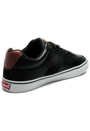 Tenis Negro-Café-Blanco Levi´s Turner