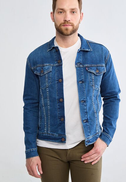 Chaqueta Levi's The Truker Índigo Medio