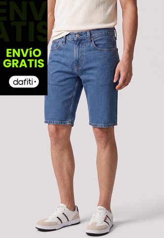 Bermuda Denim Levi's 405 Standard Fit Índigo Medio Levis