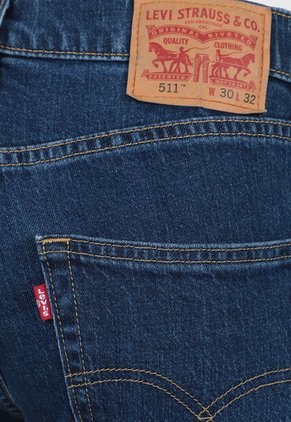 Jean Levi's 511 Slim Fit Índigo Medio