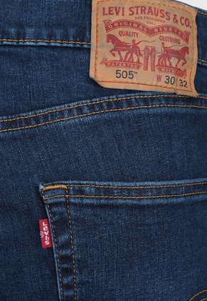 Jean Levi's 505 Regular Fit Índigo Medio