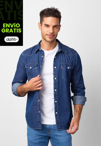 Camisa Denim Levi's Índigo Medio Levis
