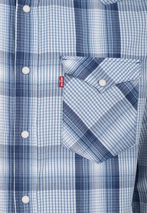 Camisa Levi's Classic Western Azul