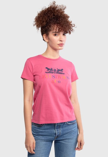 Camiseta Levi's Fucsia