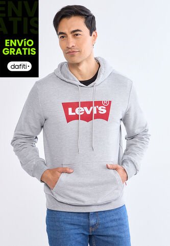 Hoodie Levi's Gris Levis