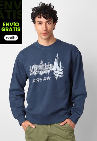 Buzo Levi's Graphic  Azul Levis