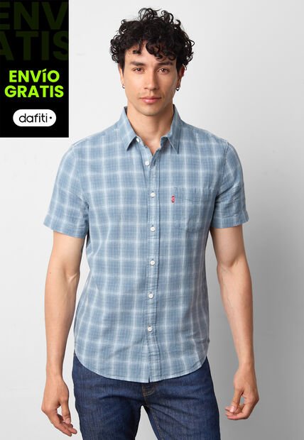 Camisa Levi's Classic Azul