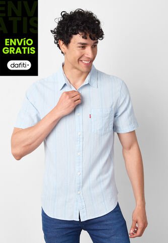 Camisa Levi's Classic Celeste Claro Levis