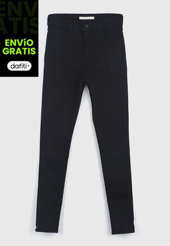 Jean Levi's 720 Super Skinny Fit Negro Levis