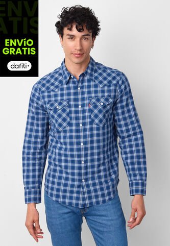 Camisa Levi's Classic Western Azul Levis