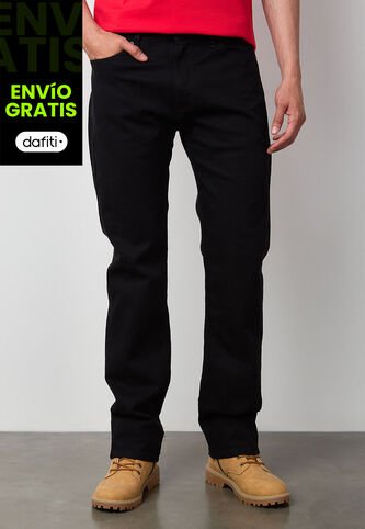 Jean Levi's 505 Regular Fit Negro Levis