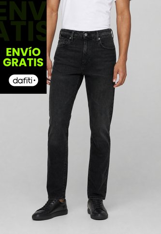 Jean Levi's 502 Taper Fit Gris Oscuro Levis