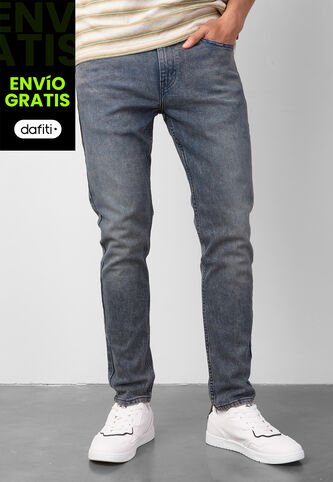 Jean Levi's 512 Slim Taper Fit Gris Levis