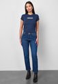 Jean Levi's Wedgie Straight Fit Índigo Medio de Levis