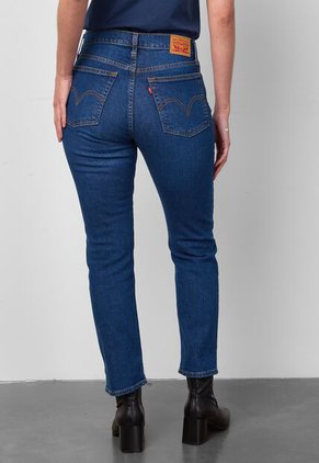 Jean Levi's Wedgie Straight Fit Índigo Medio