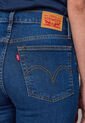 Jean Levi's Wedgie Straight Fit Índigo Medio de Levis