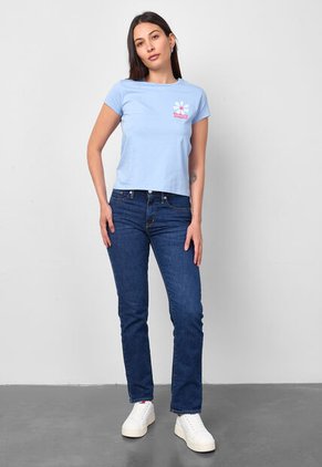 Jean Levi's 314 Shaping Straight Fit Índigo Medio