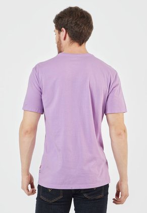 Camiseta Lila-Azul-Blanco Levi's