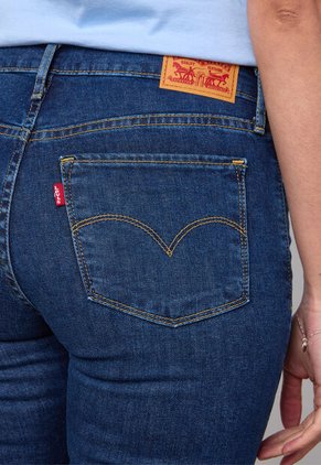 Jean Levi's 314 Shaping Straight Fit Índigo Medio