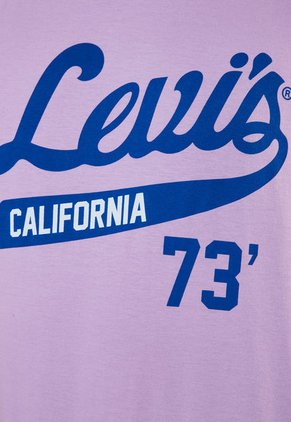 Camiseta Lila-Azul-Blanco Levi's