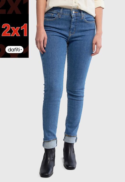 Jean Levi's 311 Shaping Skinny Fit Índigo Medio
