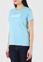 Camiseta Azul Celeste-Blanco Levi's de Levis