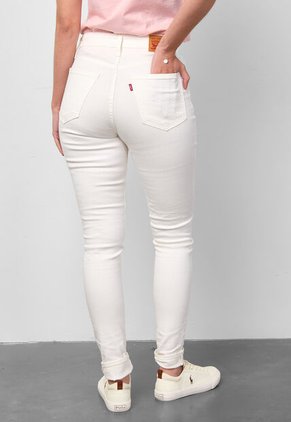 Jean Levi's 721 Skinny Fit Blanco
