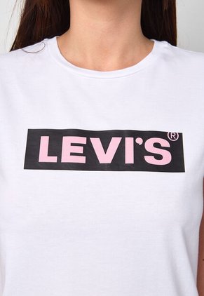 Camiseta Levi's Authentic Blanco