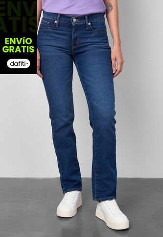 Jean Levi's 314 Shaping Straight Fit Índigo Medio Levis