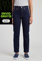 Jean Levi's Ribcage Straight Ankle Fit Índigo Oscuro de Levis