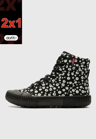 Tenis Lifestyle Levi's Oliva Floral Negro Levis