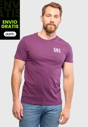 Camiseta Levi's SS Graphic Tee MX Violeta