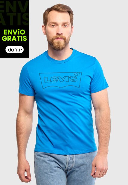 Camiseta Levi's SS Graphic Tee MX Azul