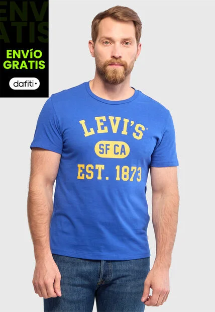 Camiseta Levi's Azul