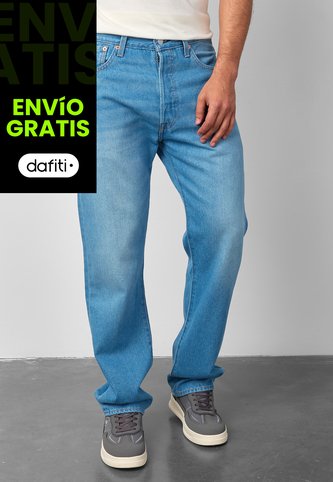 Jean Levi's 501 Original Fit  Índigo Claro Levis